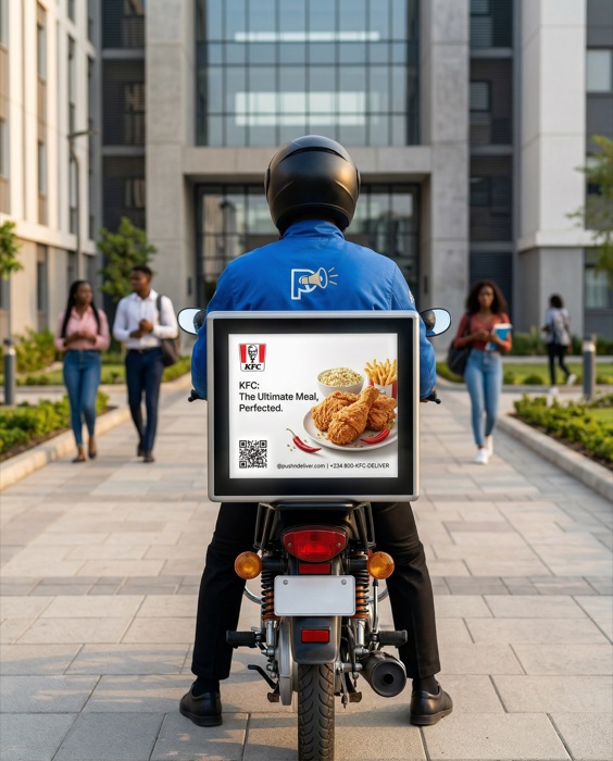 Push Media motorbike